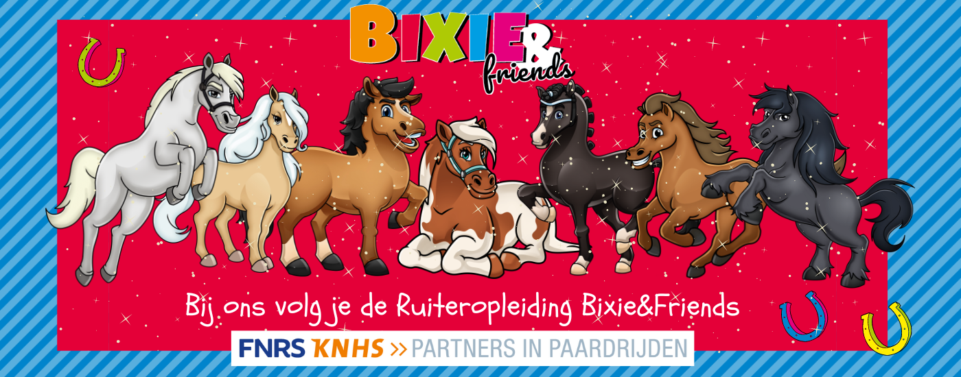 Fractie Grootste Mooie vrouw Leer kinderen paardrijden met Bixie&Friends | FNRS