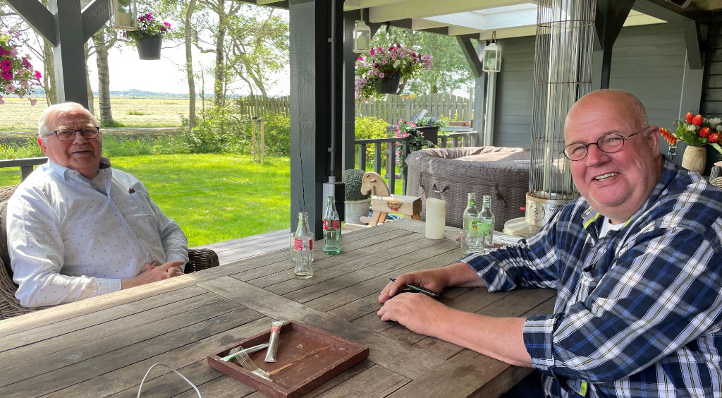 Ron van Eerden en Ed van Delden